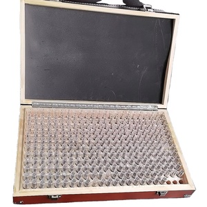 0.99-10.00mm 273pcs Conjunto de Pin Gauge Precisão Aço Pin Gauge Precisão +-1μ Tamanho Normal Pin Gauge - Product Image 1