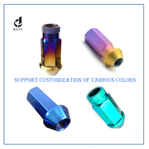 Chất lượng cao Titan M14 M12 bánh xe Lug Nut đánh bóng kết thúc nhẹ và thiết kế cường độ cao - Product Image 2