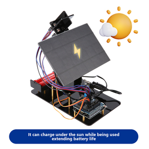 Kit de démarrage de système de suivi solaire intelligent OEM ODM avec tutoriel pour l'apprentissage du codage DIY pour enfants, kit robotique KUONGSHUN pour Arduino - Product Image 3
