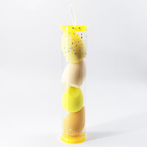 Esponja de Maquillaje Facial Beauty Egg, Marca OEM, Etiqueta Privada, Color Durazno, Sin Látex, Súper Suave, Modelo Personalizable, Lavable, para Difuminar Polvo - Product Image 2