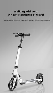 Meilleure vente de <span class=keywords><strong>scooter</strong></span> à roues en PU rose de 200mm pour <span class=keywords><strong>fille</strong></span>, facile à transporter - Product Image 4