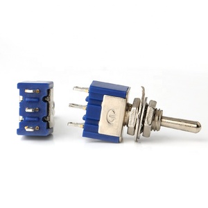 SPST 3 Way Chuyển Đổi Công Tắc 3 Chân 3 Vị Trí 125V 6A Bật Tắt Trên E-TEN 103 Chuyển Đổi Công Tắc - Product Image 3