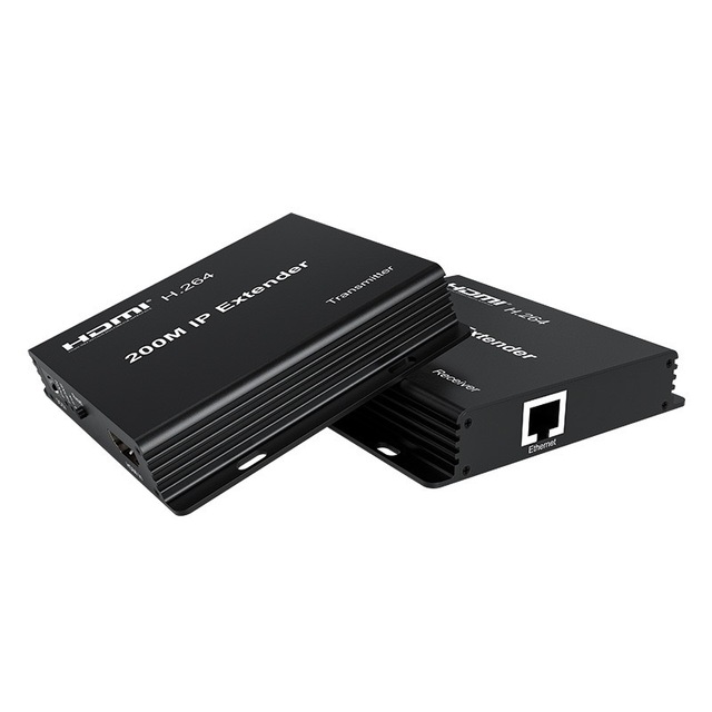 WAZ Metal HD Extender with 200M IP Address Network Cable Compatibility for Player and Home Theater Systems