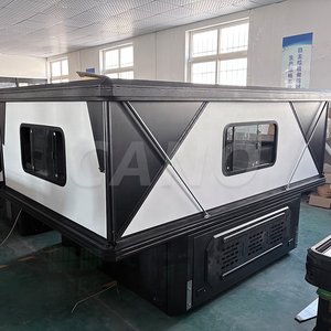 Tente de camping pour pick-up avec coque de camping-car en aluminium avec RTT pour les voyages tout-terrain, camping en famille, Tacoma, F150, Ranger - Product Image 4