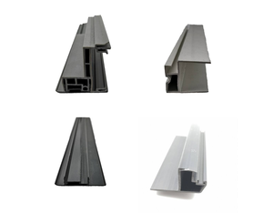 A venda quente customizável do PVC chanfro concreto <span class=keywords><strong>triangular</strong></span> construção plástica perfis tubos plásticos do baixo preço - Product Image 6