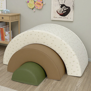 Equipo de juego suave para niños, juego de espuma de la mejor calidad, juguetes para el cuerpo para niños pequeños, juegos suaves Pastel para bebés, bloques de escalada - Product Image 4