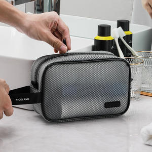 Bolsa de Aseo Rectangular Niceland, de Nailon Resistente al Agua, Organizador de Maquillaje Portátil de Viaje, Bolsa de Almacenamiento para Baño - Product Image 1