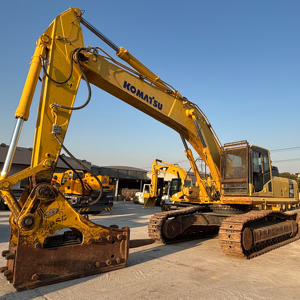 Grand équipement de chenille d'excavatrice hydraulique de KOMATSU PC460 utilisé par excellent état pour des applications de construction lourde de terrassement - Product Image 1