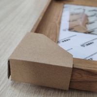 Protector de Esquinas de Papel Kraft para Marcos de Fotos, Protección Anticolisión en Todos los Lados para Envíos