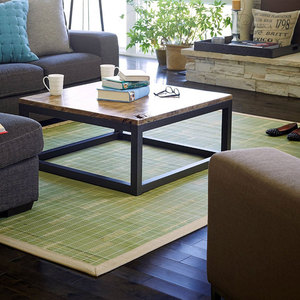 Écologique 122x183 cm 2 Pouces En Nylon Garniture Tan Latte <span class=keywords><strong>De</strong></span> <span class=keywords><strong>Bambou</strong></span> <span class=keywords><strong>Tapis</strong></span> - Product Image 5