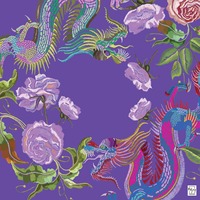 Tapis de Mahjong Américain Moderne de Luxe en Caoutchouc 31,5 x 31,5 pouces, Série Tapis AN DE LA DRAGON, Portable pour le Divertissement, En Stock