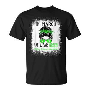 En marzo, vistámonos con la camiseta verde del Mes de la Enfermedad Renal (CKD), un artículo promocional elegante para el Día Mundial del Riñón. - Product Image 1