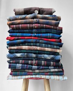 Chemise en flanelle 100% coton pour homme haute qualité, respirante et à séchage rapide pour la saison d'automne, grande taille, confortable - Product Image 2