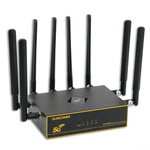 高速ネットワークSUNCOMMO1 4G 5GワイヤレスルーターWiFi61800 Mbps 5gルーター (SIMカードスロット付き)