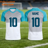 Kaos Sepak Bola Custom Cepat Kering, Jersey Sepak Bola Bernapas, Kaos Sepak Bola Sublim