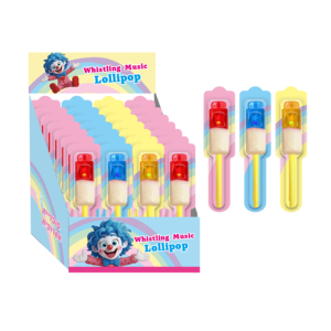 Piruletas Musicales con Sabor a Frutas de 10g al por Mayor, Piruletas con Silbato, Dulces Musicales para Niños, Venta Caliente - Product Image 2