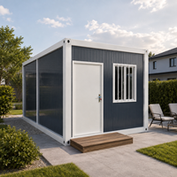 Casa Portátil Modular Prefabricada de 20 pies, Tipo Contenedor, para Vivienda
