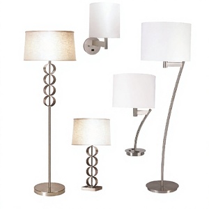 Lámpara de Pie Moderna de Estilo Vintage, de Latón y Acero Inoxidable, para Hotel, Sala de Estar, Decorativa - Product Image 1