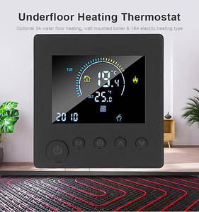<span class=keywords><strong>Thermostat</strong></span> <span class=keywords><strong>intelligent</strong></span> WiFi Tuya pour maison connectée, chauffage au sol électrique, chaudière à gaz, contrôle de température à distance, compatible <span class=keywords><strong>Alexa</strong></span> 3A/16A - Product Image 4