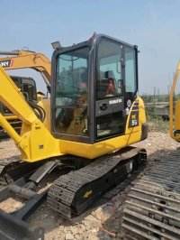 Miniexcavadora Hidráulica Komatsu Pc56 Usada Original de Japón, Excavadora Mini de 5 Toneladas y 3 Toneladas en Existencia - Product Image 2