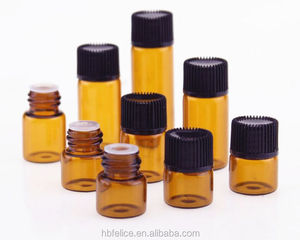 1 ml/2 ml/3 ml/5 ml <span class=keywords><strong>Dram</strong></span> Amber cam uçucu yağ şişesi ince cam küçük kahverengi parfüm yağ şişeleri örnek Test şişesi - Product Image 2