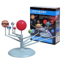 Nouveau bricolage système solaire planète modèle astronomie planète modèle tige jouet peinture ensemble enfants Science Puzzle jouet