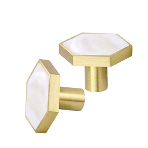 WINSTAR Furniture Handles Knurled Brass <strong>Gold</strong> Cabinet Handle <strong>Pull</strong> for Wardrobe Dresser Cupboard Cabinet <strong>Drawer</strong> Knob - Product Image 3