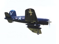 Prêt à voler FMS F4U Corsair 800mm V2 RC Warbird Caractéristiques de l'échelle de l'avion et construction durable en mousse EPO