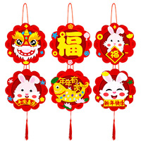 Hot Selling DIY Rückkehr Geschenke für Kinder Geburtstag chinesische hängende Laterne Neujahr Dekoration Artikel Geschenk