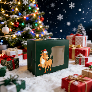 กล่องกระดาษแข็งแข็งแรง รีไซเคิล เป็นมิตรกับสิ่งแวดล้อม พิมพ์โลโก้ตามสั่ง สำหรับบรรจุภัณฑ์ช็อคโกแลตและของขวัญ พร้อมเคลือบด้าน ขายส่ง - Product Image 2