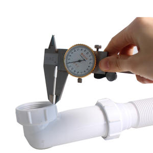Siphon et compo de vidage blancs TALEA modernes pour <span class=keywords><strong>évier</strong></span> de cuisine, gain de place, avec garantie de 5 ans - Product Image 4