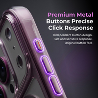 AUREXIONICS Clear Case untuk iPhone 18 Pro Max dengan Perlindungan Kamera