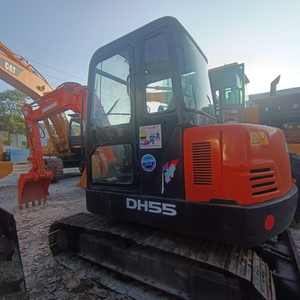 Petite pelle d'occasion Doosan Dh55 à bas prix avec moteur Yanmar et boîte de vitesses Stabilité hydraulique Excellent état Origine japonaise - Product Image 1