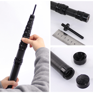 Tige télescopique personnalisée en fibre de carbone de 10 pieds pour la randonnée tige d'<span class=keywords><strong>extension</strong></span> durable de camping <span class=keywords><strong>avec</strong></span> support de bâche de tente pour les visites - Product Image 2