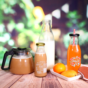 Étiquette personnalisée 1 litre 100Ml 200Ml 250Ml 350Ml 500Ml 750Ml bouteille d'eau <span class=keywords><strong>en</strong></span> <span class=keywords><strong>verre</strong></span> de grande capacité avec couvercle <span class=keywords><strong>en</strong></span> métal - Product Image 3