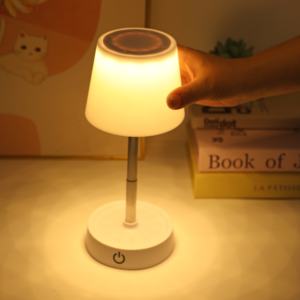Small Retractable Stepless Adjusted Telescopic Desktop Collapse Night Light Touch Control Eye Protection <b>Charging</b> LED Desk <b>Lamp</b> - Product Image 2
