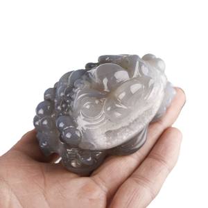 งานแกะสลักกบทองคำคุณภาพสูงแบบคริสตัลข้ามพรมแดน ของตกแต่งงานศิลปะสร้างสรรค์ ของสะสม ของขวัญขึ้นบ้านใหม่ - Product Image 4