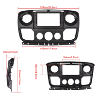 Écran IPS 10,1 pouces Autoradio Android CarPlay Android Auto DSP 4+64 Go Renault Master 2010 Opel Movano Nissan