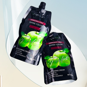 Crema Colorante per Capelli a Base di Estratto di Mela <span class=keywords><strong>Senza</strong></span> <span class=keywords><strong>Ammoniaca</strong></span> Marca Carthaea 500mlx2 Vendita all'Ingrosso - Product Image 6