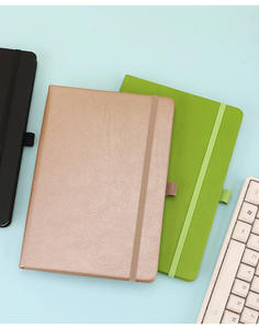 Libreta A5A6 de PU con Tapa Dura, Banda Elástica, Alta Calidad, Diario de Registro Administrativo Escolar, Personalizable con Logotipo Empresarial, Regalo Empresarial - Product Image 3