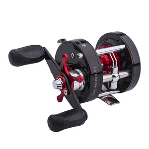 Carrete de Pesca Storm Baitcasting, 14+1 Rodamientos, Manivela Doble, Potencia de 10 kg, Pesca en Barco en el Océano - Product Image 1