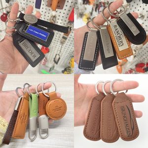 Llaveros de Coche Premium al por Mayor, Personalizados con Logotipo de <span class=keywords><strong>Marca</strong></span>, Llavero de Cuero Genuino para Regalo Promocional - Product Image 2