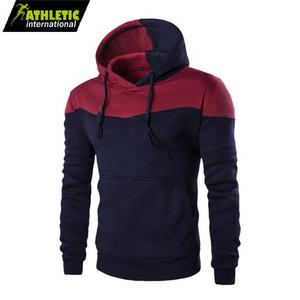 Haut à la mode impression vierge Logo personnalisé 100% coton polaire sweat-shirt pull surdimensionné hommes sweats à capuche - Product Image 2