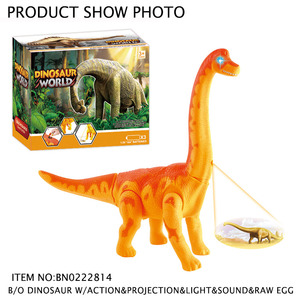 Modèle de <span class=keywords><strong>dinosaure</strong></span> Brachiosaurus à piles pour enfants, avec sons, lumières, fonction de ponte et projection - Product Image 6