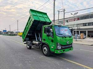 Camion Ribaltabile Dongfeng 4x2, Autocarro con Cassone Ribaltabile Idraulico da 3-5CBM per Trasporto Rifiuti e Fanghi - Product Image 4