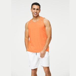 Men's Sleeveless Cooling Running Vest Loose Fit Breathable Gym Shirts Sports Active Workout Tank <b>Tops</b> With <b>Reflective</b> Strips - Product Image 5