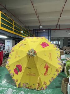 <span class=keywords><strong>Parasol</strong></span> central moderne coupe-vent <span class=keywords><strong>3m</strong></span> <span class=keywords><strong>rond</strong></span> avec tissu hydrofuge pour mobilier d'extérieur - Product Image 6