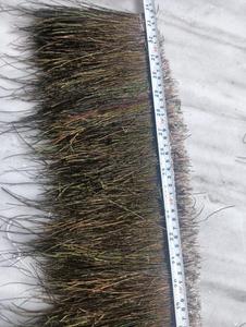 Tela de Encaje con Plumas de Pavo Real Hechas a Mano, Ecológicas, Ligeras y de Alta Calidad, Diseño de Moda para Vestidos de Noche, Disfraces de Escenario y Bodas - Product Image 3