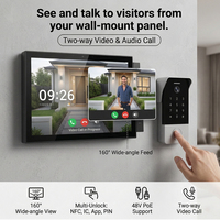 Panel de Control Inteligente Hiwink de 10 Pulgadas FHD Tuya MAX con Control por Voz Alexa, Zigbee Integrado, Gateway RJ45 RS485, Hub para Hogar Inteligente