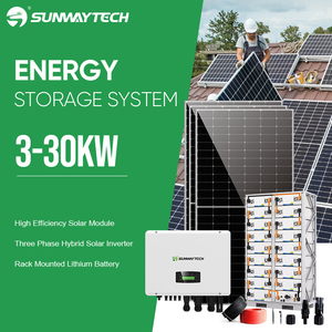 Sistema Solar de 15kw 10kw, Kit de 5kw de Buena Calidad, Sistema Completo de Energía Eólica y Solar Híbrido de 30 Kw SW-30KW-HY, Sistema Solar de 15kw 10kw - Product Image 2